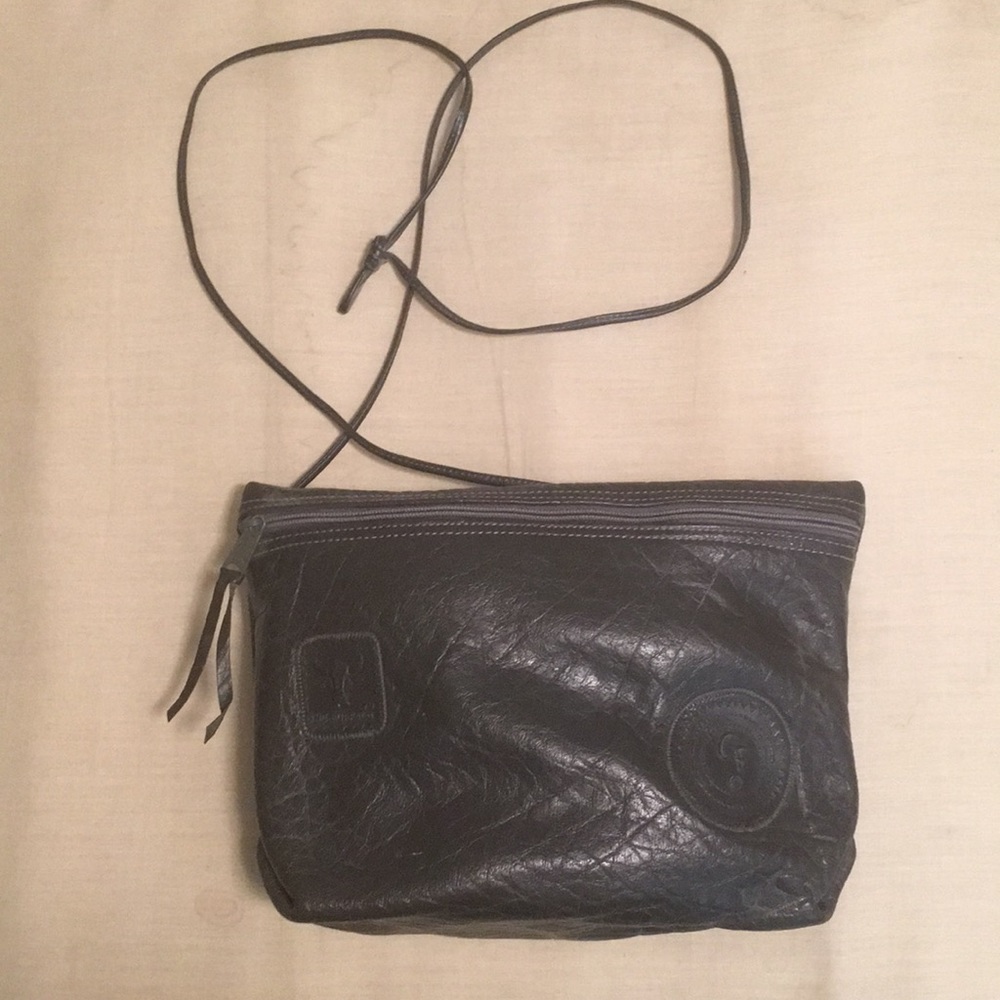 Carlos Falchi genuine leather handbag